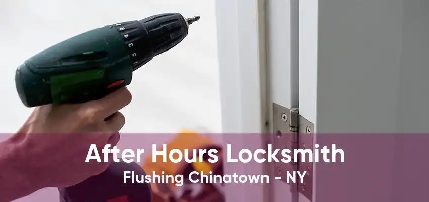 After Hours Locksmith Flushing Chinatown - NY