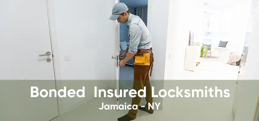 Bonded  Insured Locksmiths Jamaica - NY
