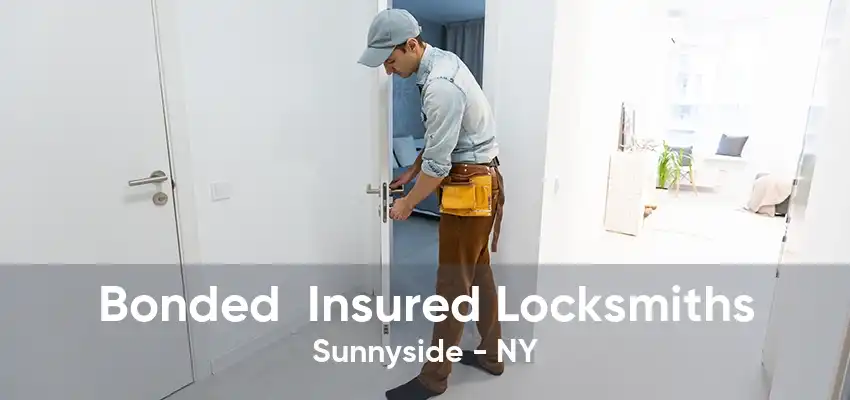 Bonded  Insured Locksmiths Sunnyside - NY