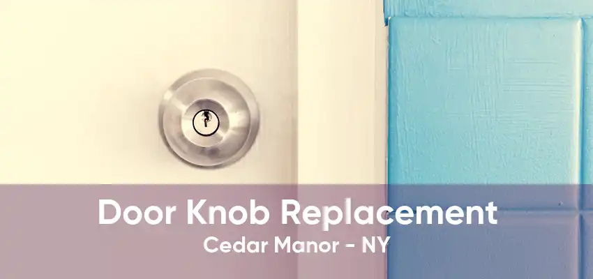 Door Knob Replacement Cedar Manor - NY