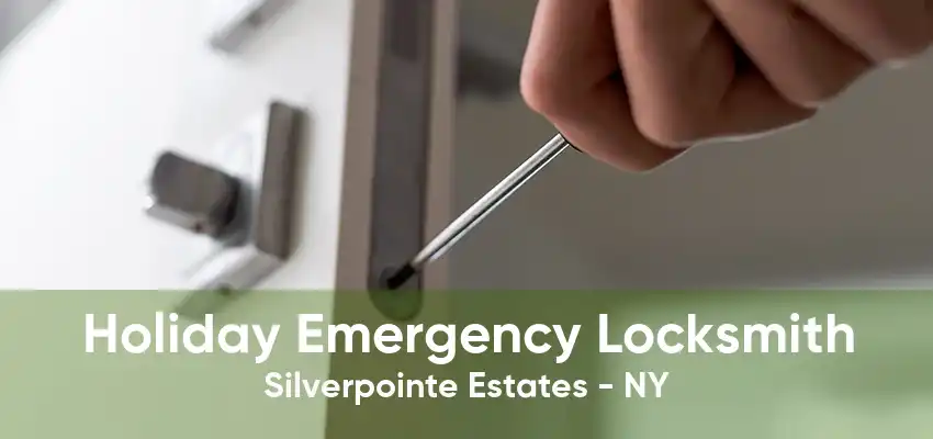 Holiday Emergency Locksmith Silverpointe Estates - NY
