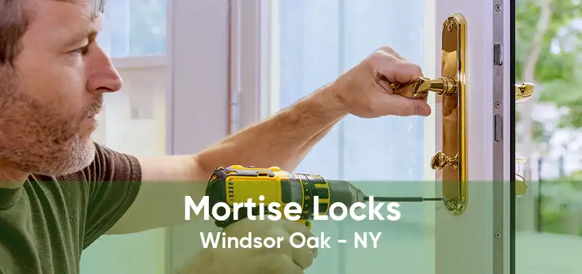 Mortise Locks Windsor Oak - NY